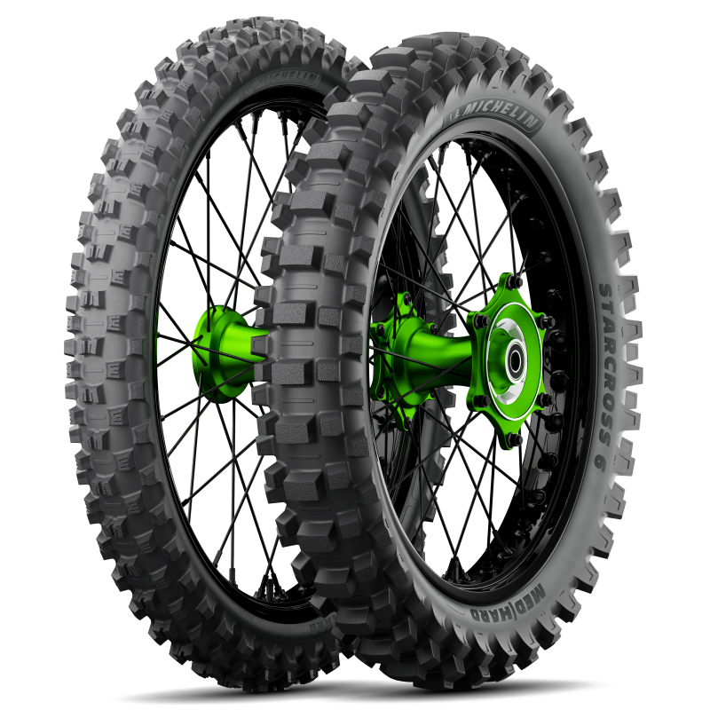 120/90 - 18 65M STARCROSS 6 MEDIUM HARD NHS R TT Michelin